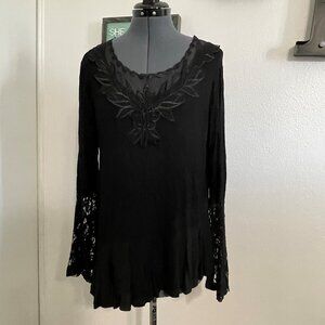 Black Lace Long Sleeve